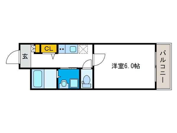 メリー大正の物件間取画像